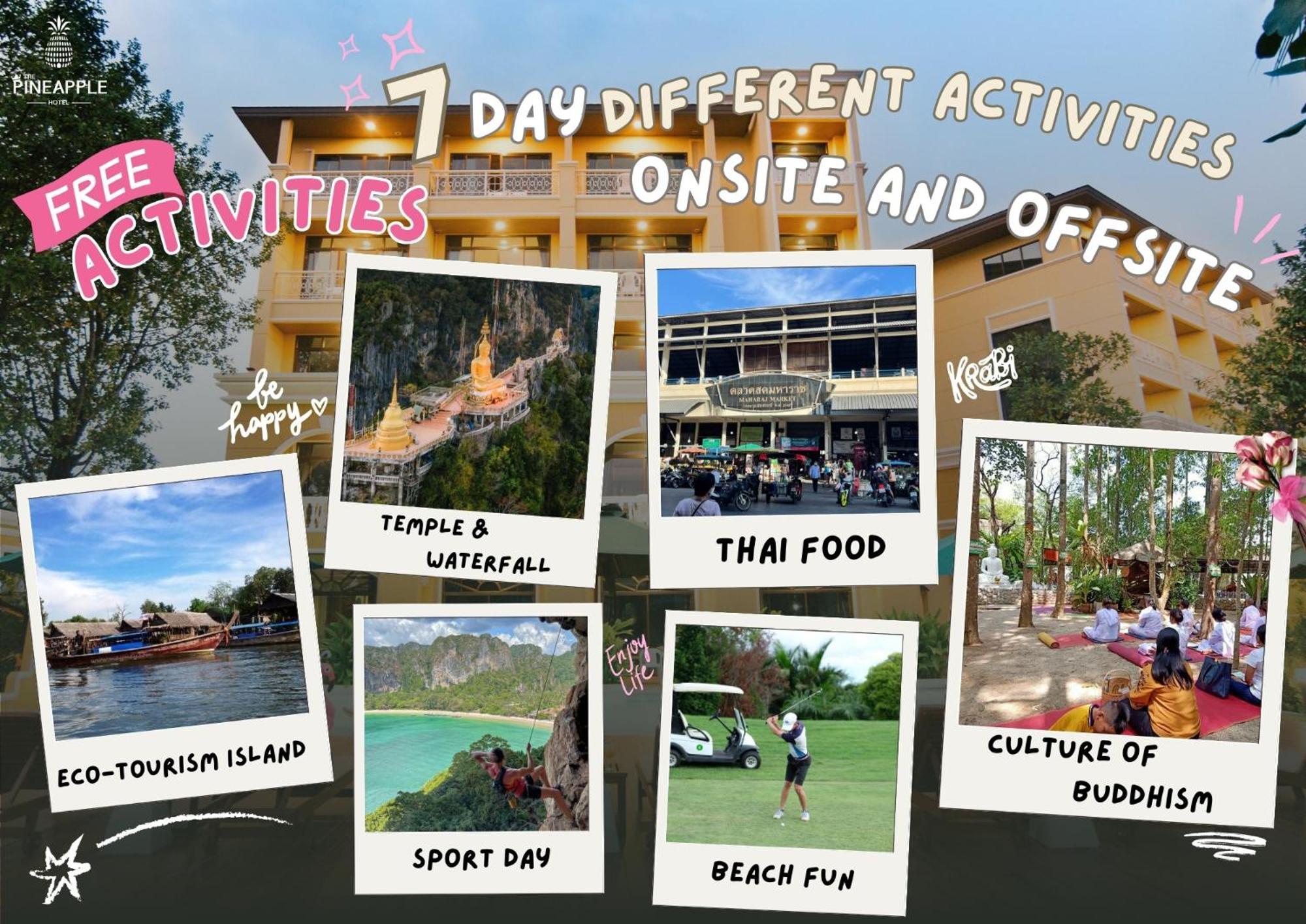 The Pineapple Hotel Krabi town Exterior foto